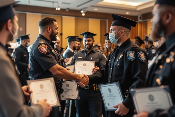 Students receiving certification